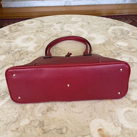 Faux Leather Alma Style Kelly Satchel Bag - Picture 7 of 10